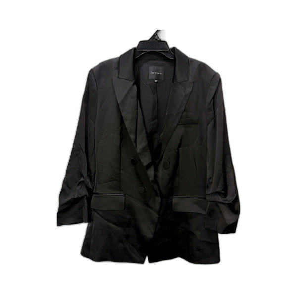 Portmans Womens Black Blazer Lightweight Polyester Formal Office Size 12