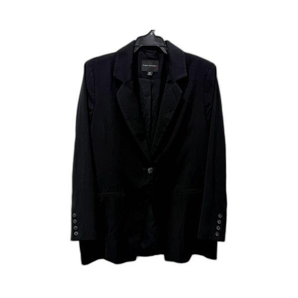 Dannii Minogue Womens Black Petite Blazer for Formal Office Wear Size 12P
