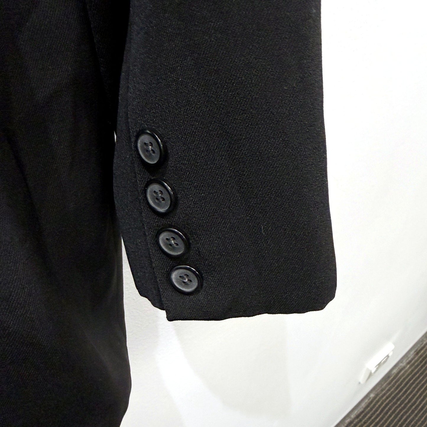 Dannii Minogue Womens Black Petite Blazer for Formal Office Wear Size 12P