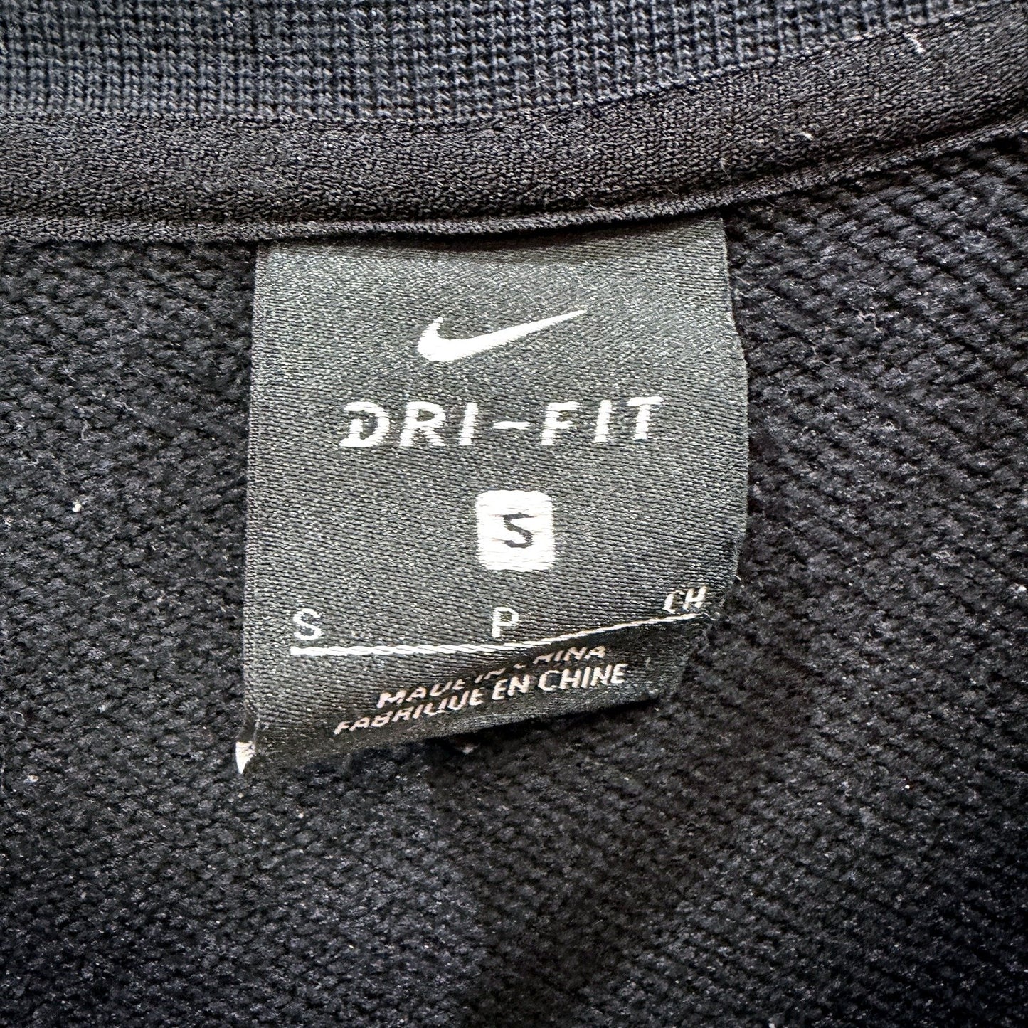 Nike Womens Dri-Fit Pullover Sweatshirt in Black for Active Lifestyle Size S