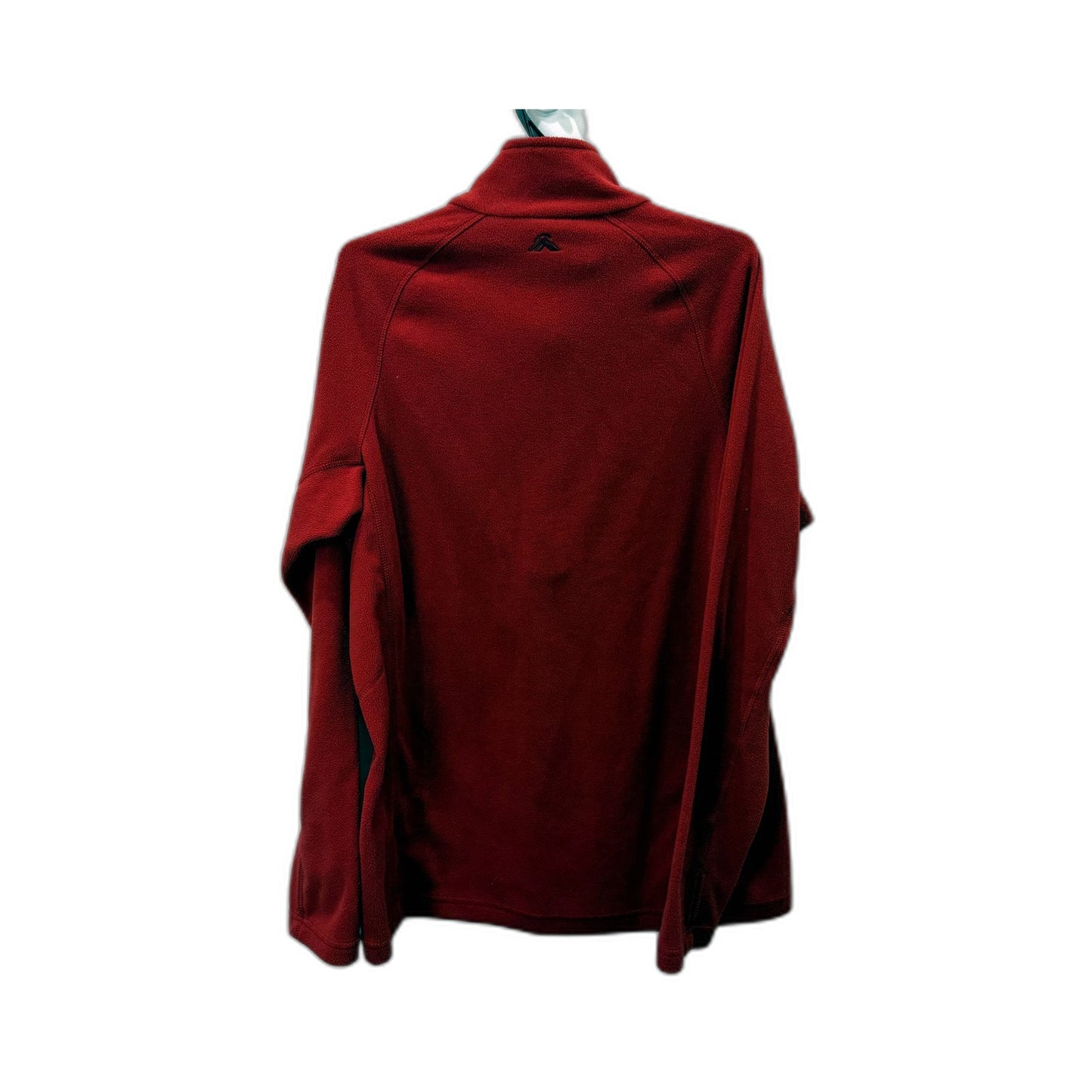 Macpac Mens Red Fleece Pullover Sweatshirt - Activewear Size M