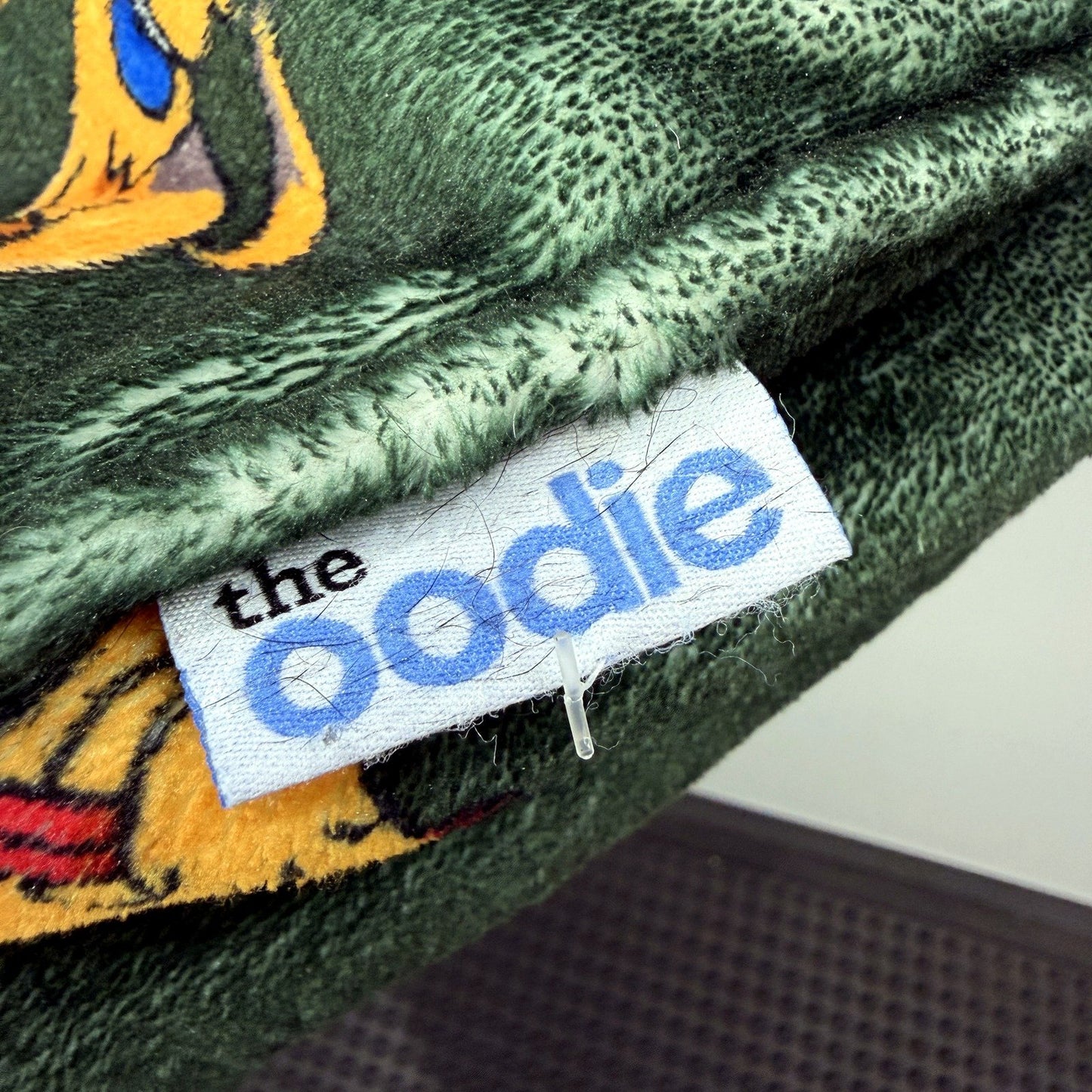 The oodie Unisex Cozy Soft Pullover Hoodie with Comfortable Dog Print Green