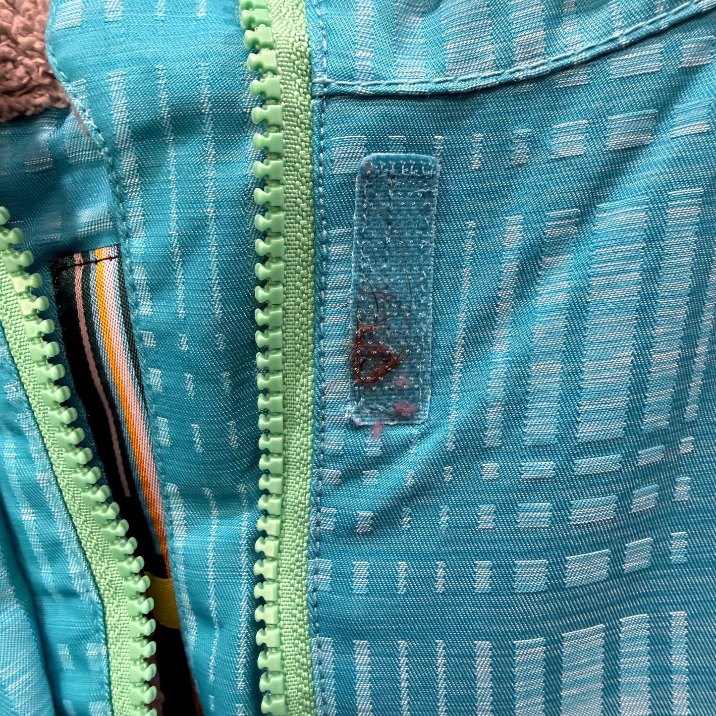 686 Womens Hooded Jacket - Waterproof Breathable Nylon Teal Blue Size M