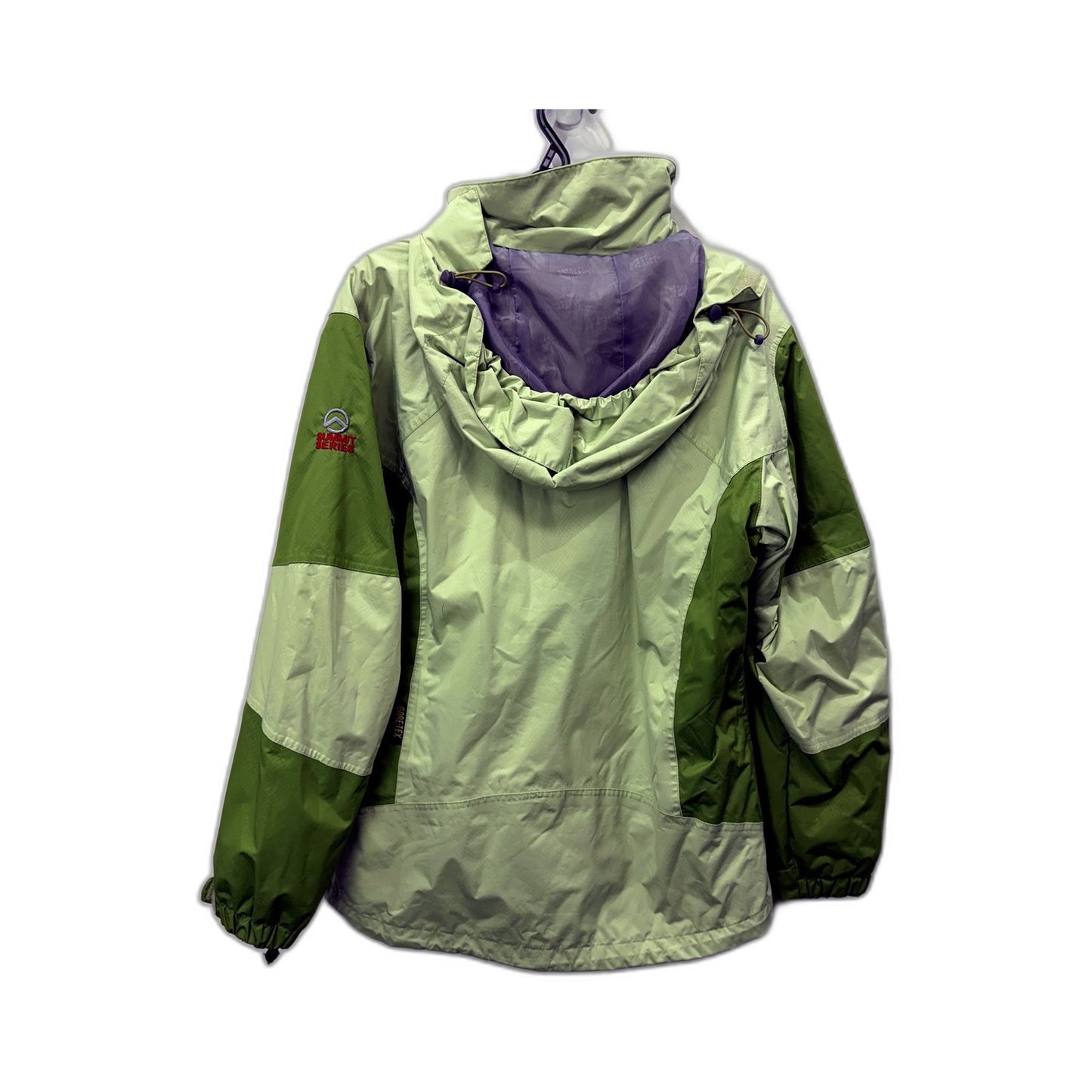 The North Face Womens Summit Series Hooded Jacket Waterproof Green Size L