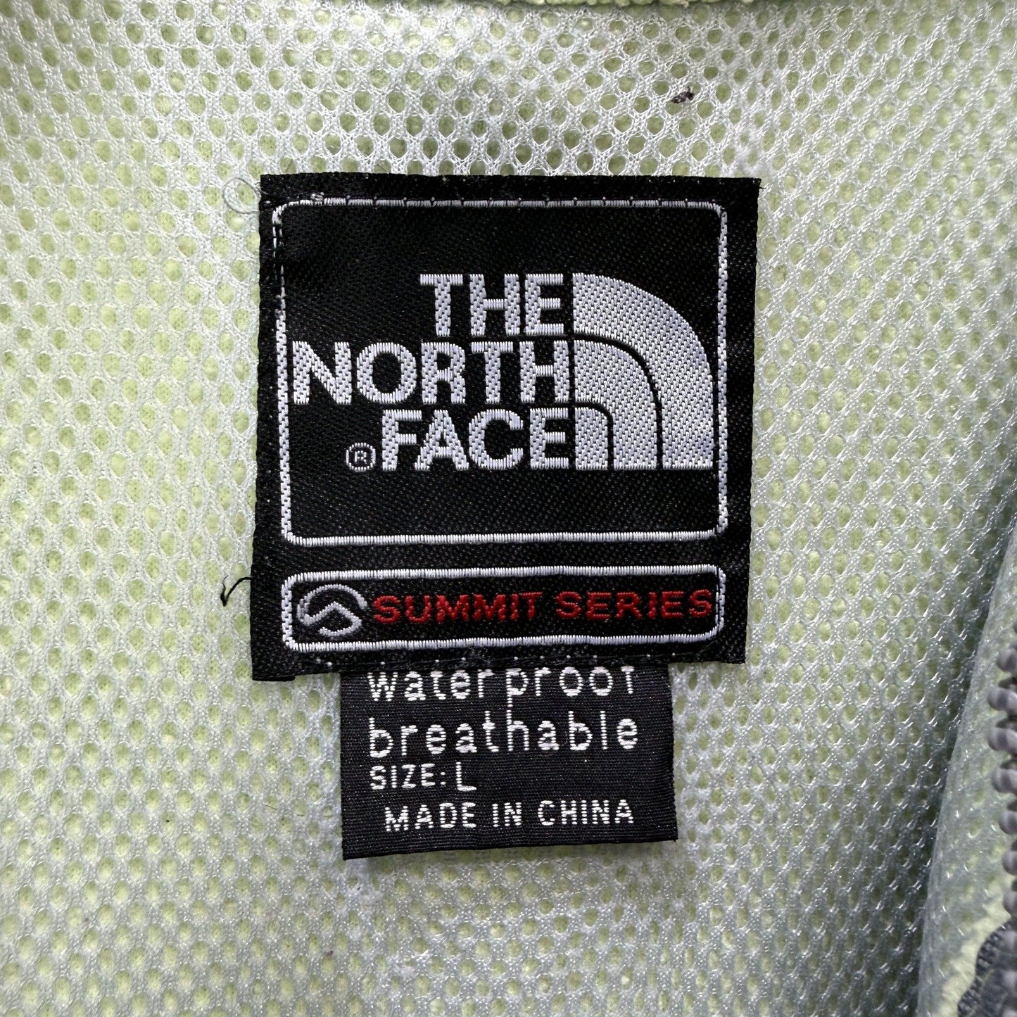 The North Face Womens Summit Series Hooded Jacket Waterproof Green Size L