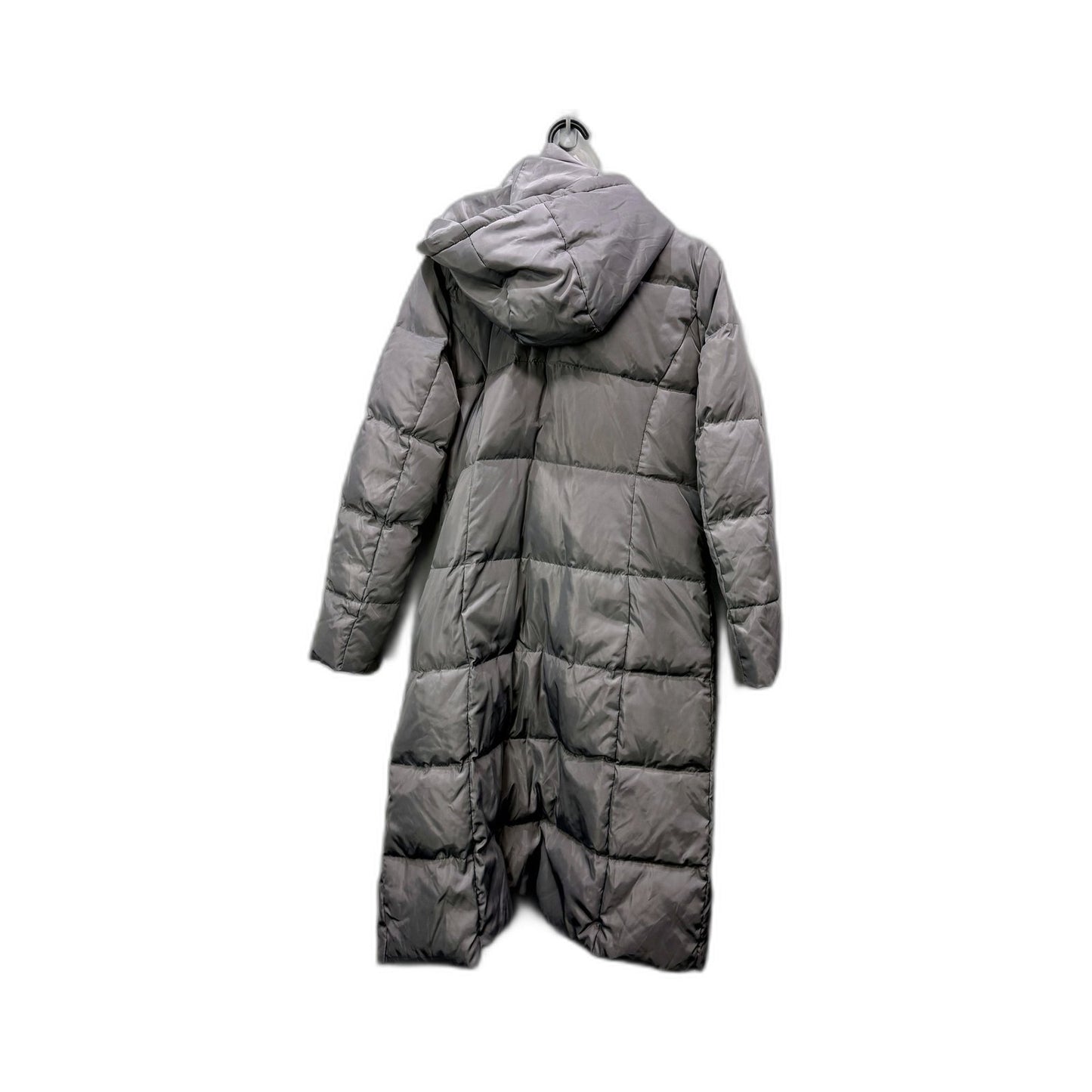 KKSO Womens Gray Quilted Polyester Puffer Coat Jacket Size M