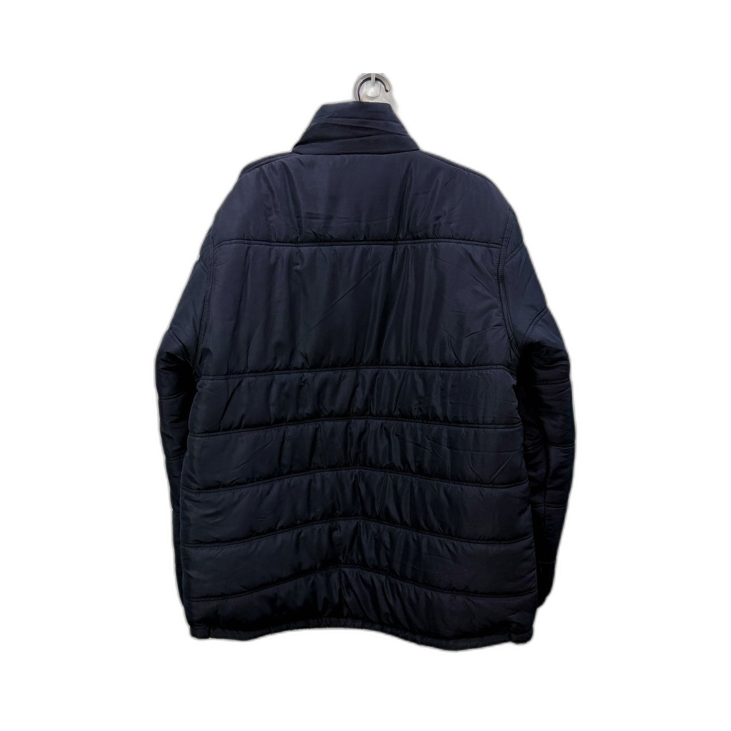 Tradelink Mens Puffer Jacket Navy Blue Quilted Winter Coat Size 2XL NEW