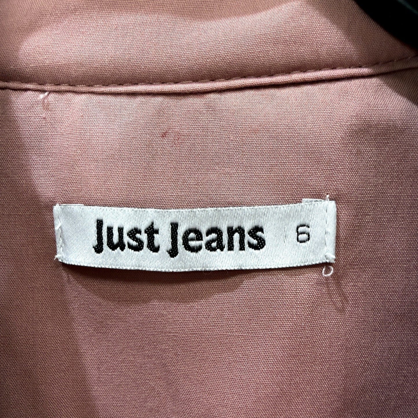 Just Jeans Womens Plaid Fleece Jacket in Cozy Pink and Gray, Size 6