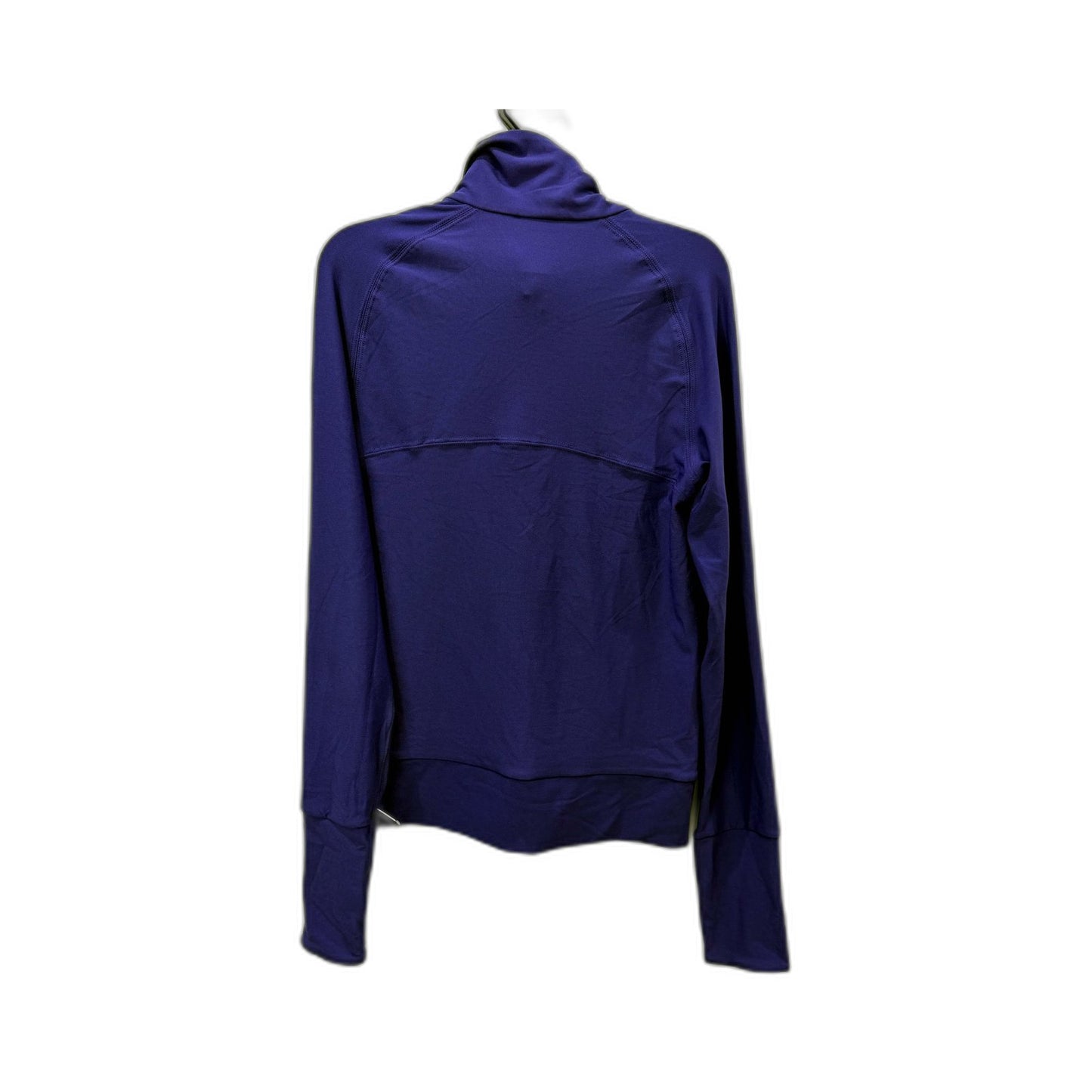 Nike Womens Purple Lightweight Zip-Up Sweatshirt Pullover XS Size