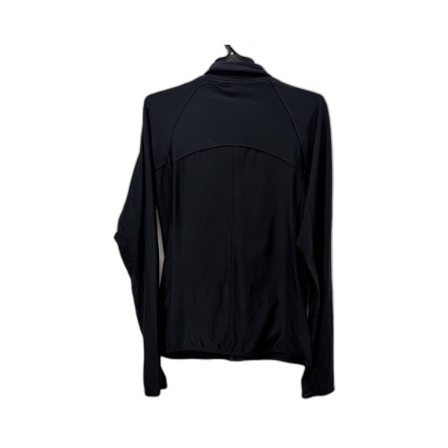 Bonds Womens Activewear Sweatshirt Jacket in Black Polyester for Athleisure