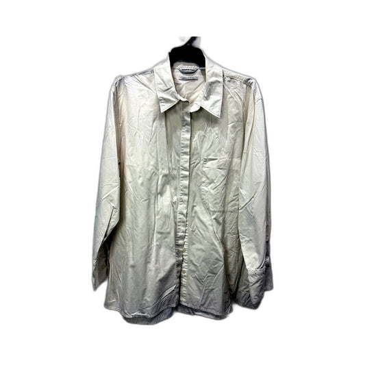 Country Road Womens Lightweight Formal Shirt in Bright White, Size 14