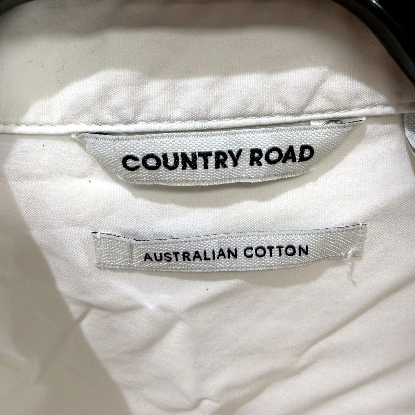 Country Road Womens Lightweight Formal Shirt in Bright White, Size 14