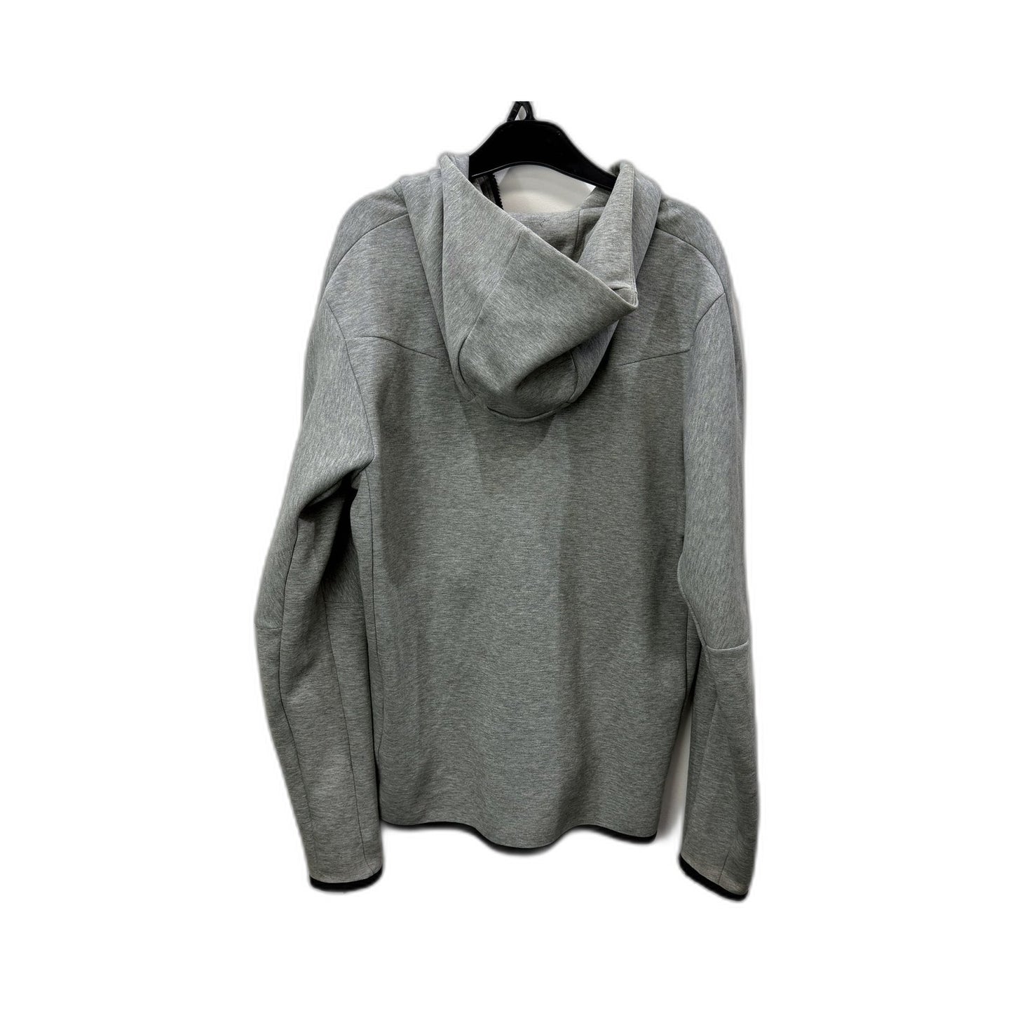 Nike Mens Gray Zip-Up Hoodie Pullover Sweatshirt, Size M, Casual Athleisure