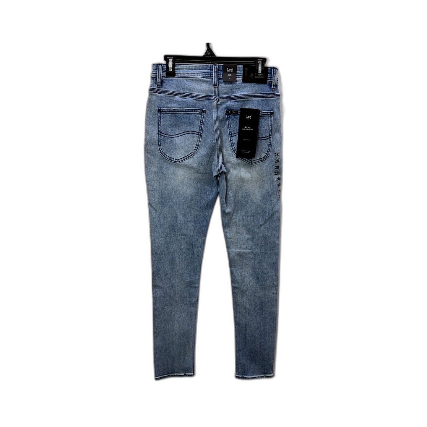 Lee Womens Slim Tapered Fit Daystone Blue Jeans in Size 28 NEW