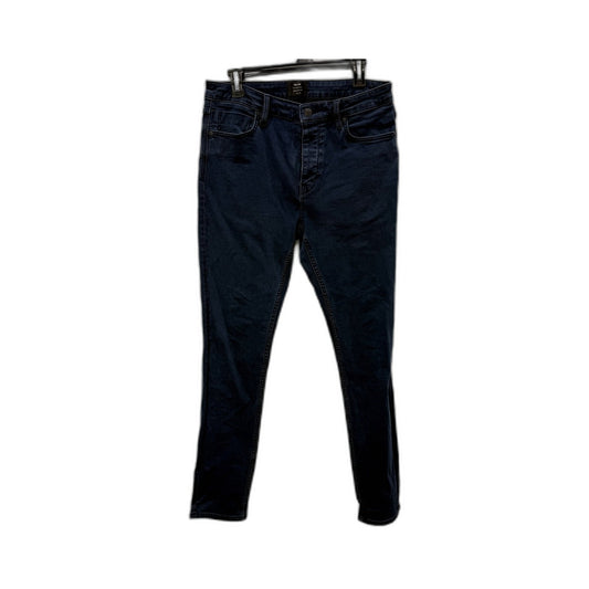 Neuw Mens Ray Tapered Dark Blue Cotton Jeans, Size 30 : 32 NEW