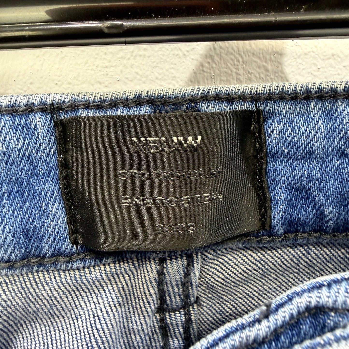 Neuw Mens Ray Tapered Supersonic Slim Fit Light Blue Jeans Size 36:34 NEW