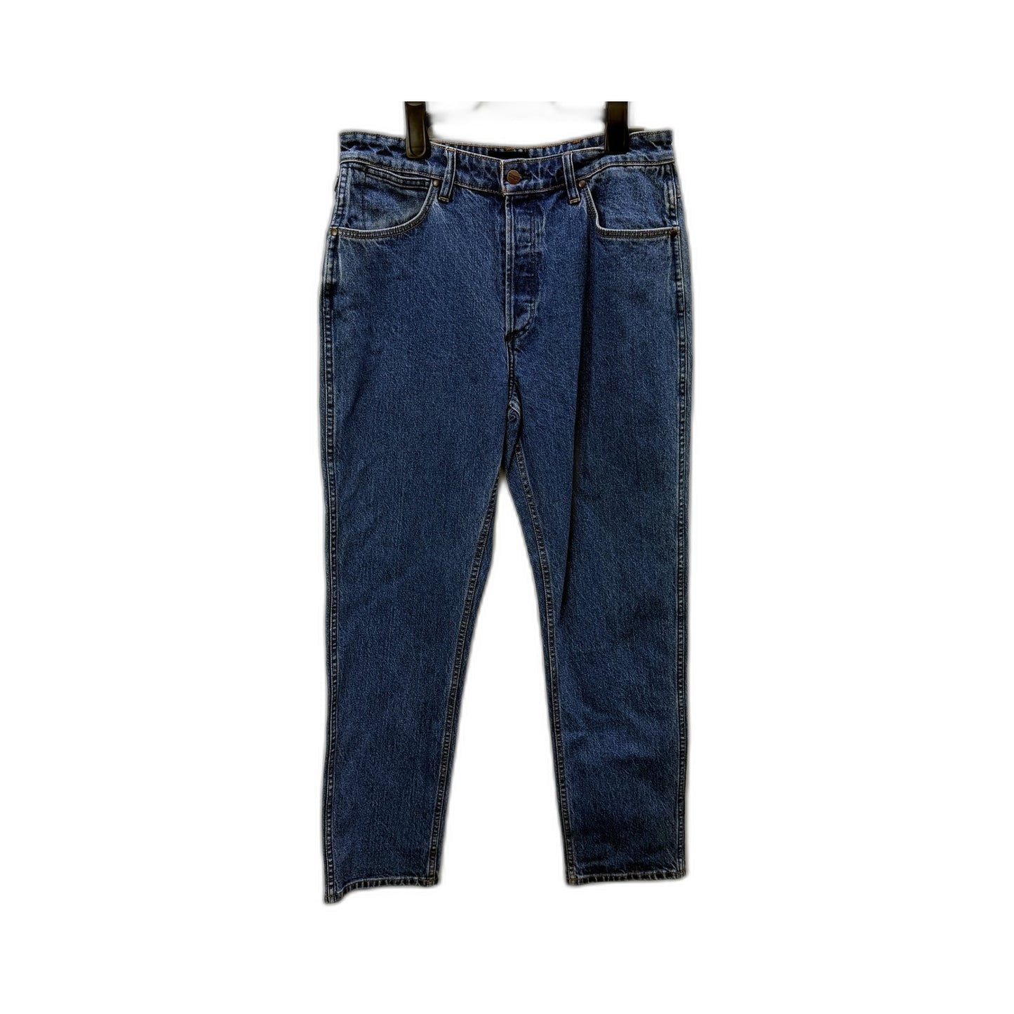 Wrangler Womens Straight Leg Blue Denim Jeans for Size 32 NEW