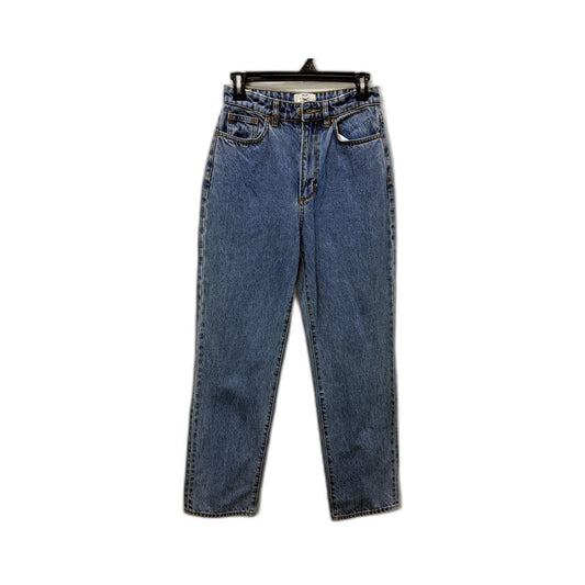 Neuw Womens Straight Leg Jeans Recycled Cotton High Waisted Blue Size 26 NEW