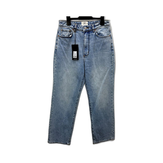Neuw Womens Nico Straight Leg Jeans Mid Vintage Indigo Organic Cotton Size NEW
