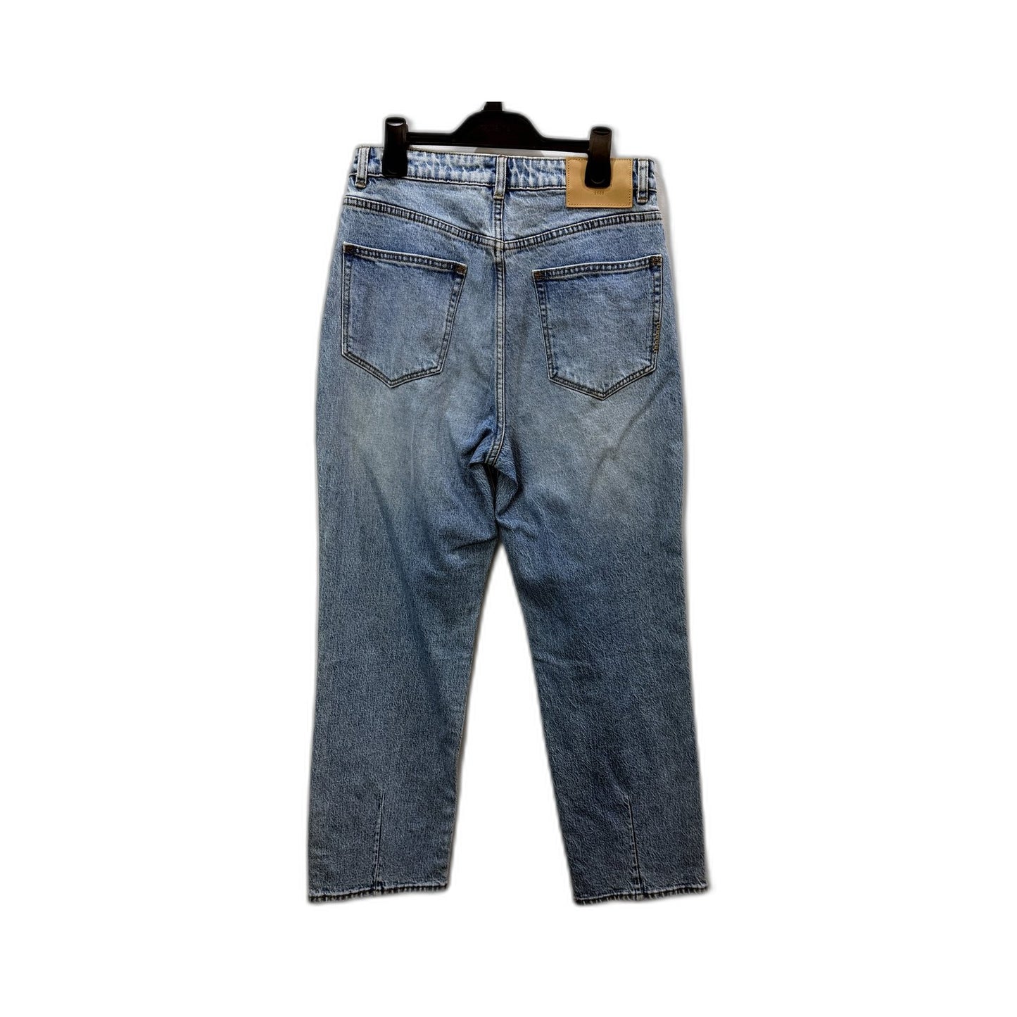 Neuw Womens Nico Straight Leg Jeans Mid Vintage Indigo Organic Cotton Size NEW