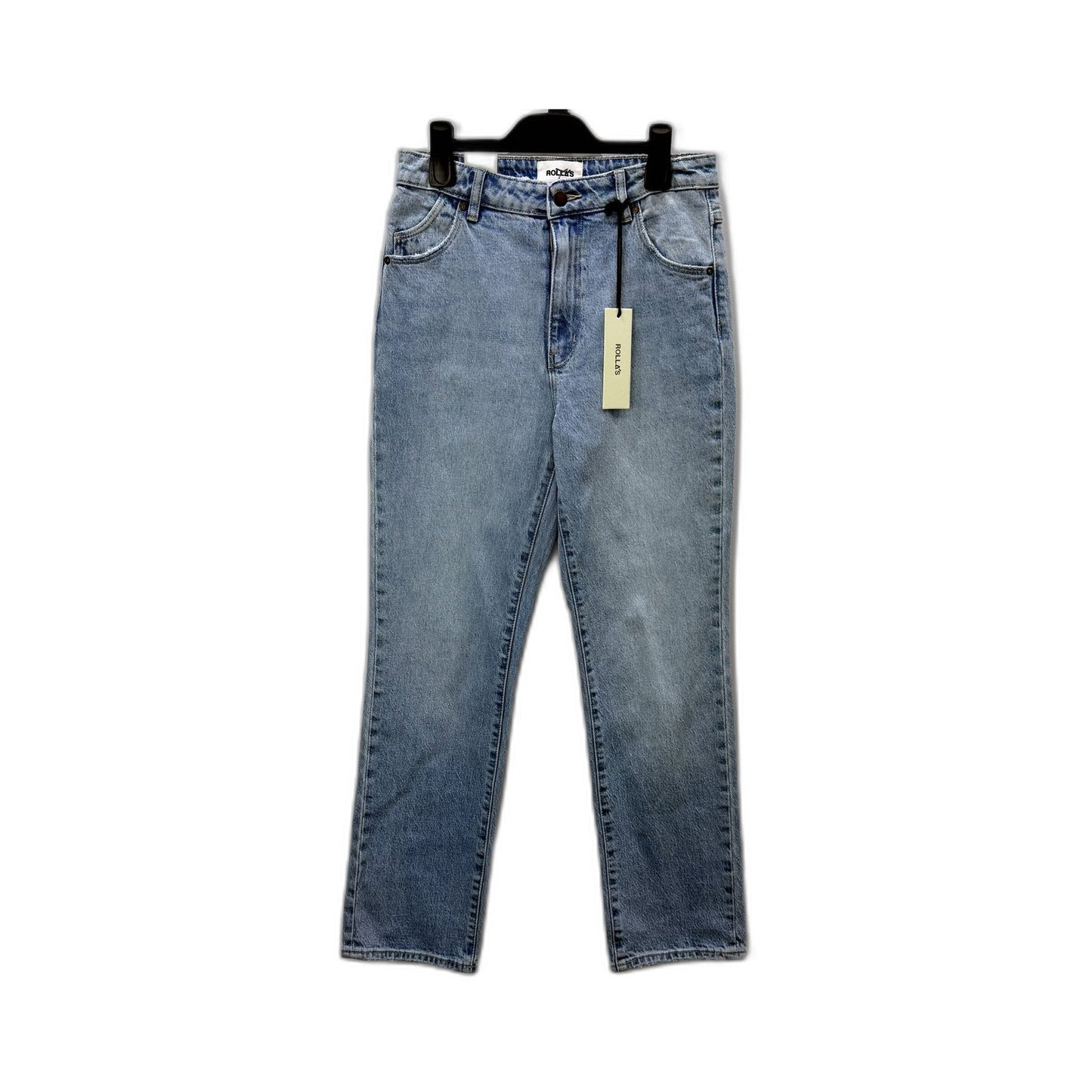 Rolla's Womens Original Straight Faded Vintage Jeans, Size 10 NEW