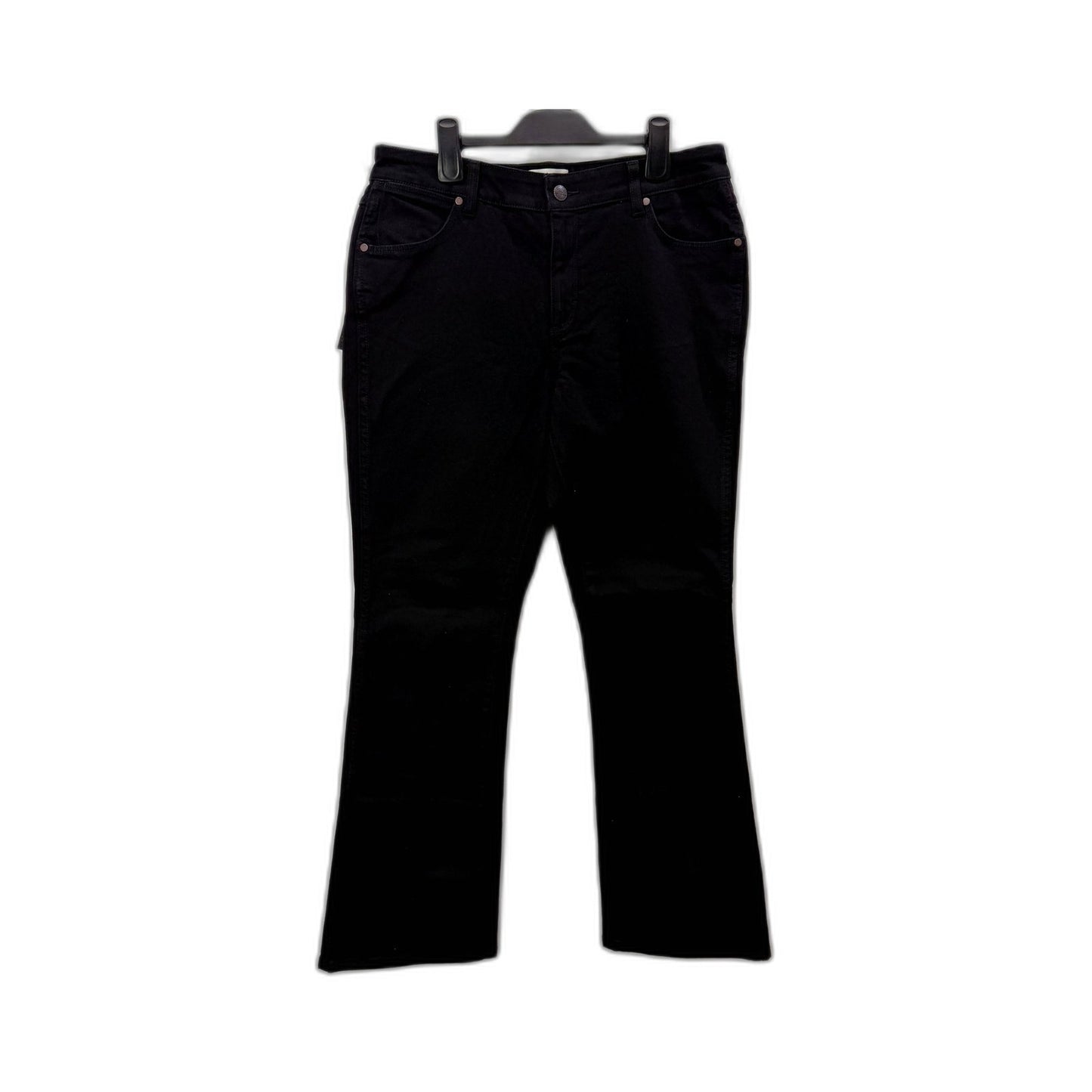 Wrangler Womens Mid Waist Bootcut Jeans in Black, Size R 13 Size R, 13 NEW