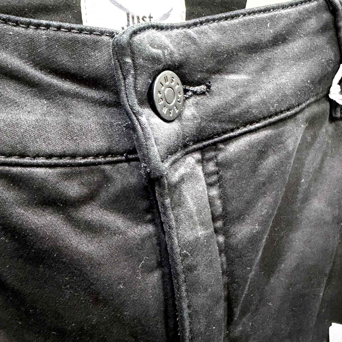 Just Jeans Womens Amaze Wide Leg Black Size 12 NEW