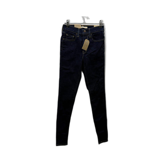 Levi's Womens 720 High-Rise Super Skinny Jeans Dark Indigo Size 24 x 30 NEW