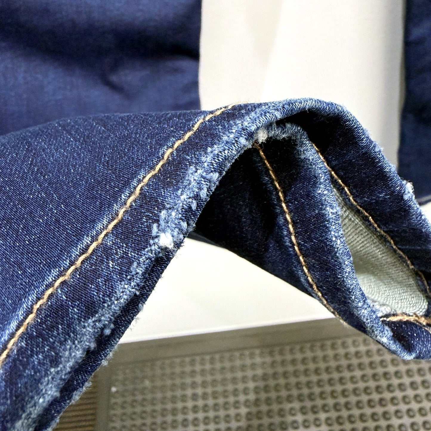 Just Jeans Womens Amaze Straight Leg Dark Blue Denim Size 12 NEW