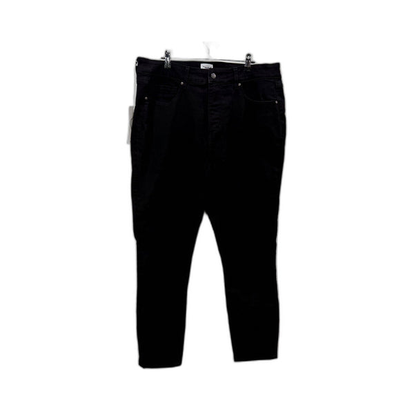 Just Jeans Womens Skinny High Rise Ankle Length Black Size 18 NEW