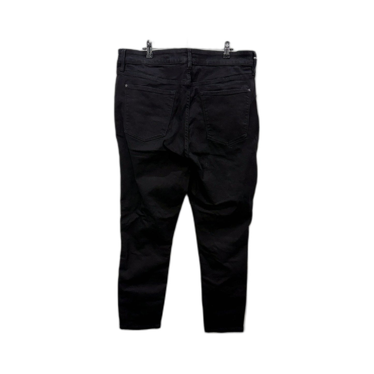 Just Jeans Womens Skinny High Rise Ankle Length Black Size 18 NEW