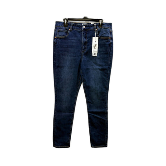 Just Jeans Womens Amaze High Rise Skinny Fit Dark Blue Size 16 NEW