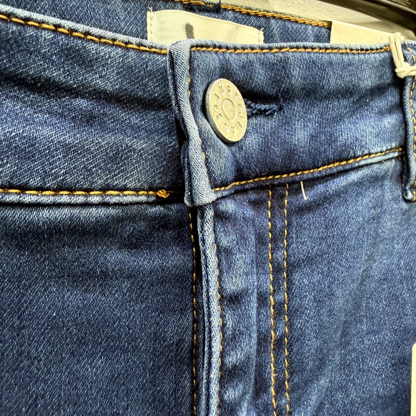 Just Jeans Womens Amaze High Rise Skinny Fit Dark Blue Size 16 NEW