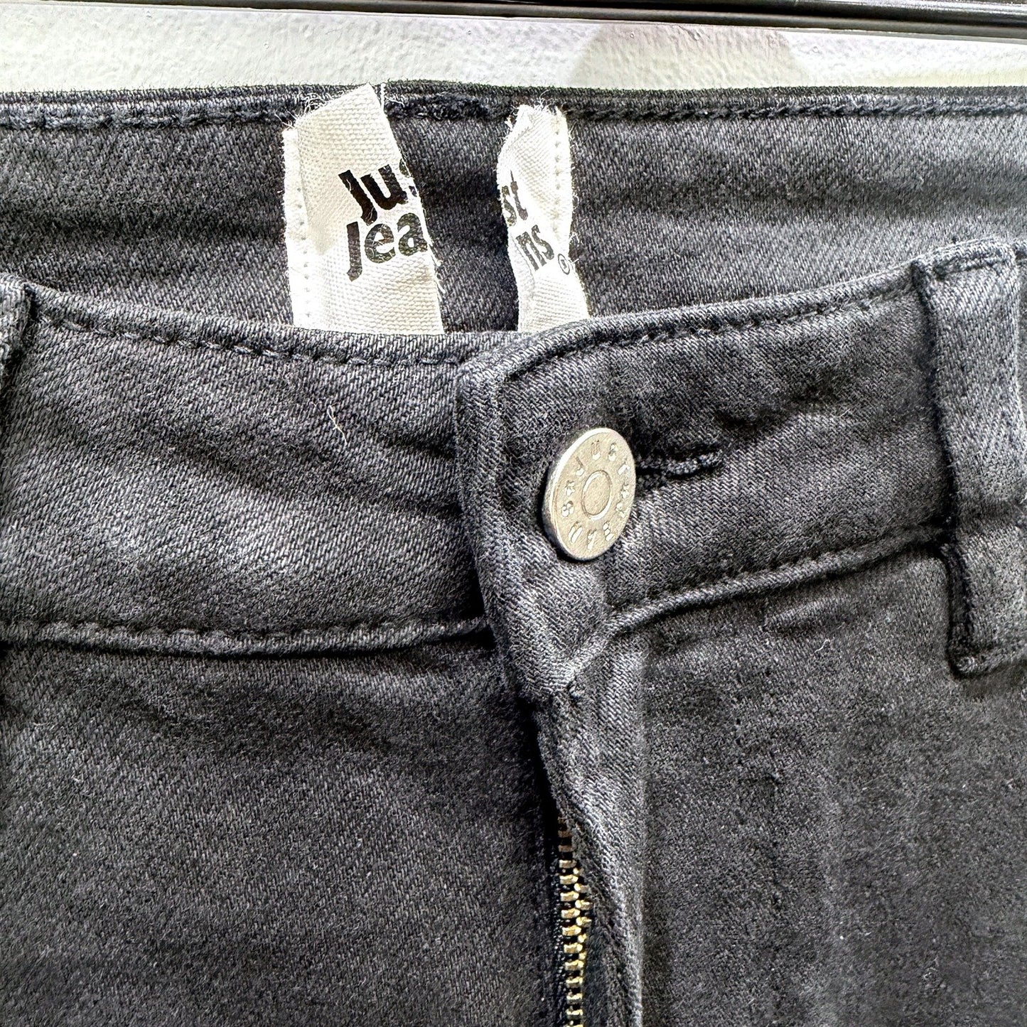 Just Jeans Womens Bootcut Black Petite Size 10P NEW