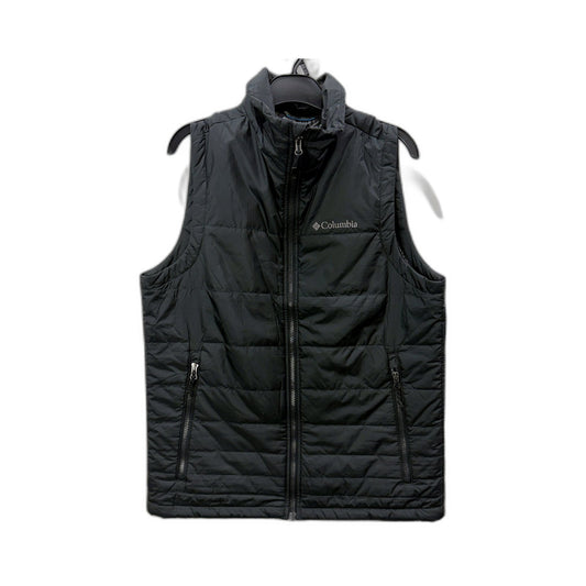 Columbia Mens Insulated Puffer Vest for Outdoor Warmth in Black, Size S