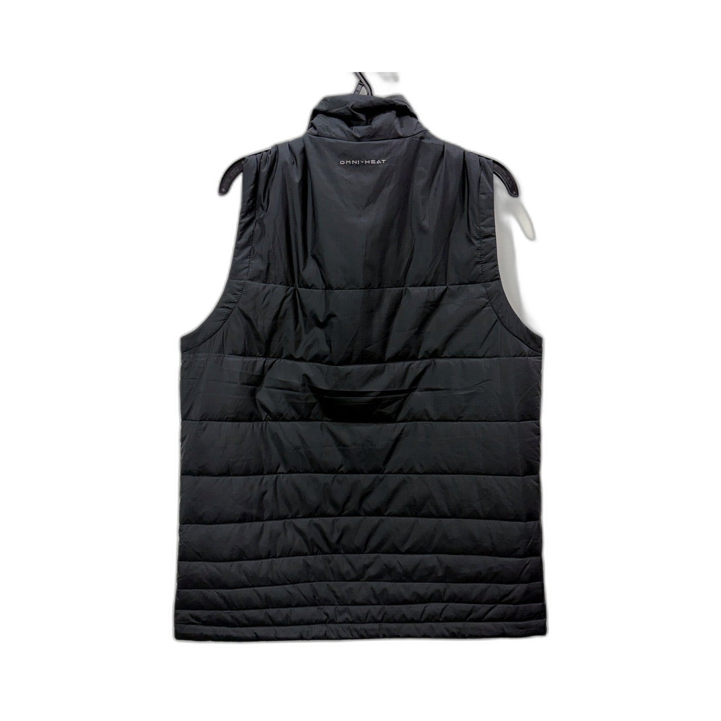 Columbia Mens Insulated Puffer Vest for Outdoor Warmth in Black, Size S