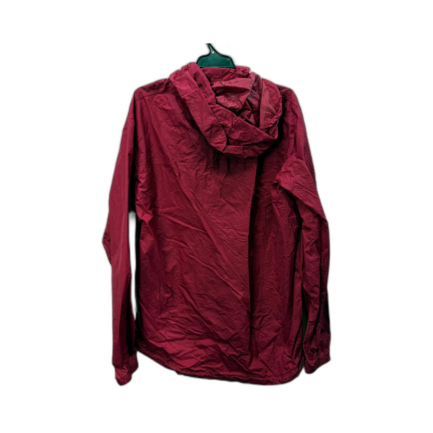 Macpac Womens Hooded Windbreaker Jacket Nylon Outdoor Hiking Camping Pink Size L