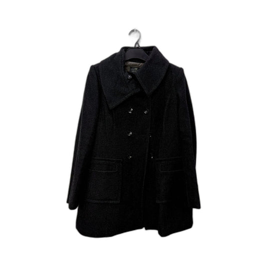 Cue Womens Dark Grey Wool Blend Peacoat - Stylish Outerwear Size 10