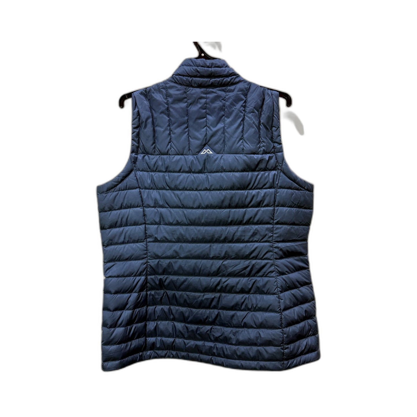 Kathmandu Womens Heli Down Vest Navy Blue Quilted Insulated Outdoor Size 14