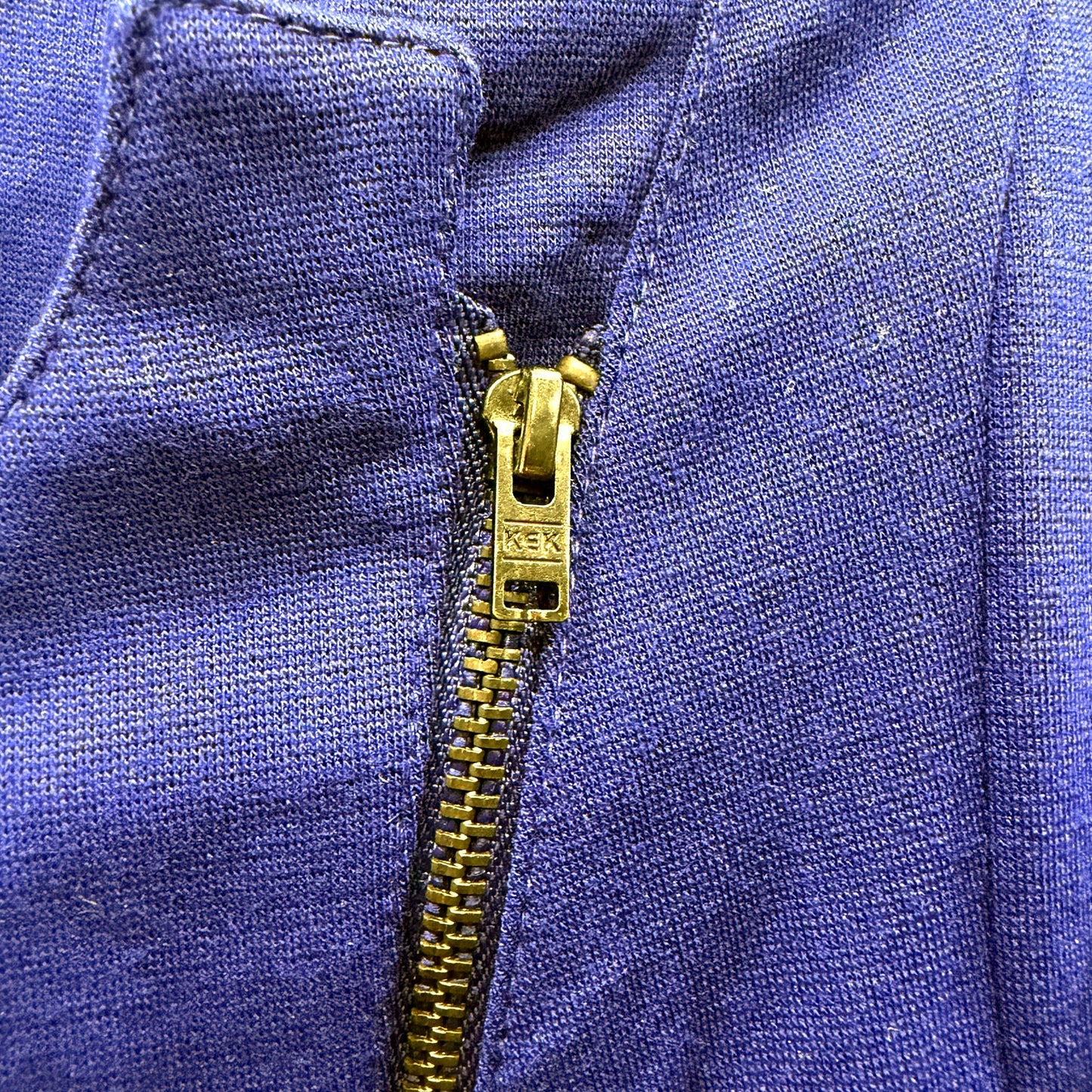 Portmans Womens Zipper Cropped Cobalt Blue Moto Jacket Size S NEW