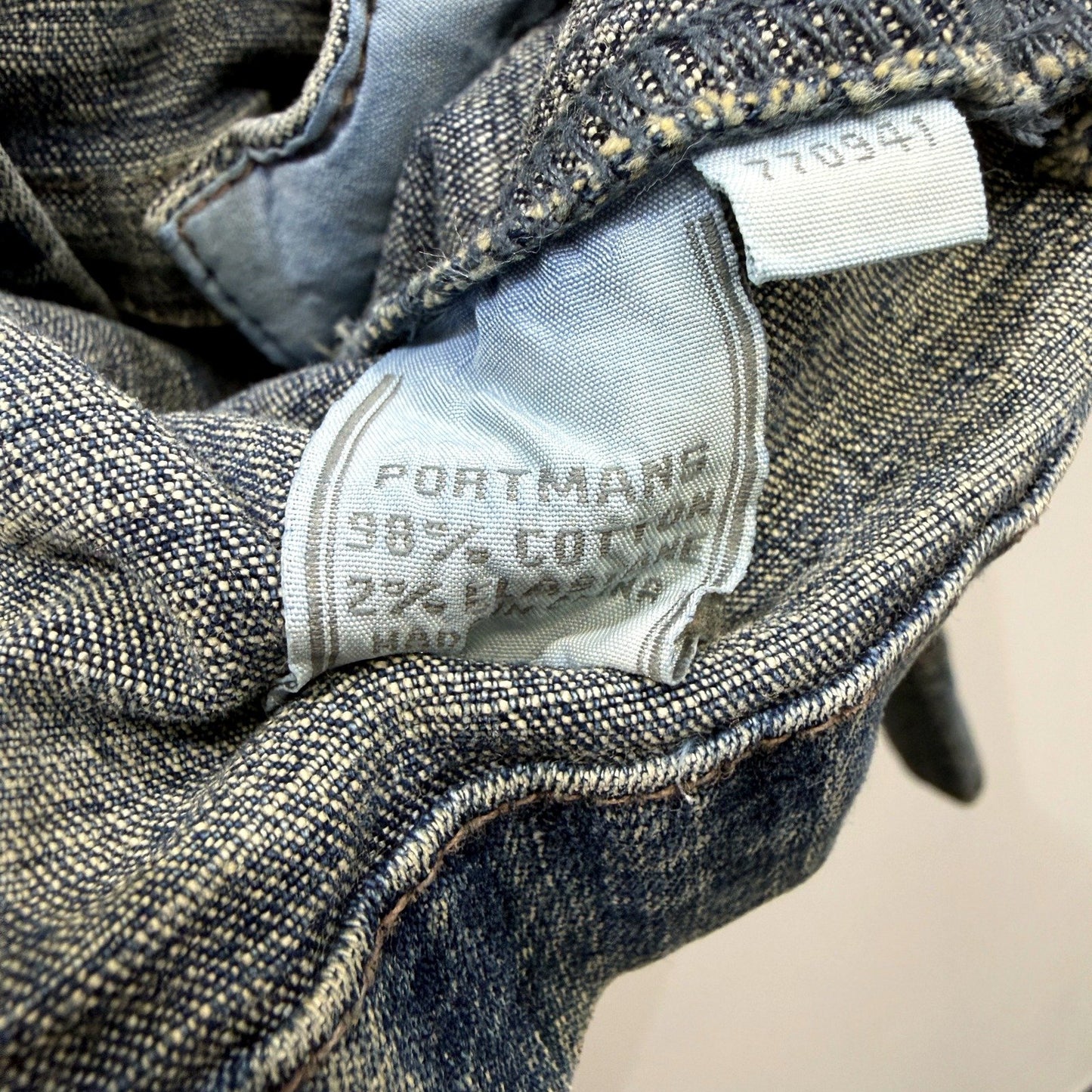 Portmans Womens Denim Jacket - Casual Blue Outerwear for Size 6