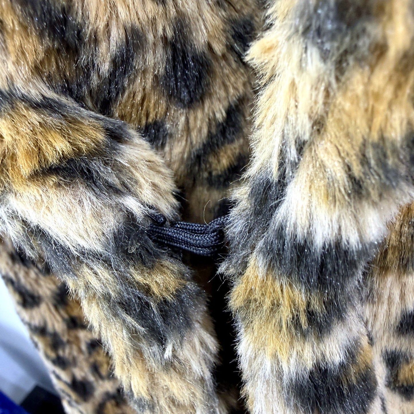 Dotti Womens Faux Fur Leopard Print Coat in Multi Color & - Size 12