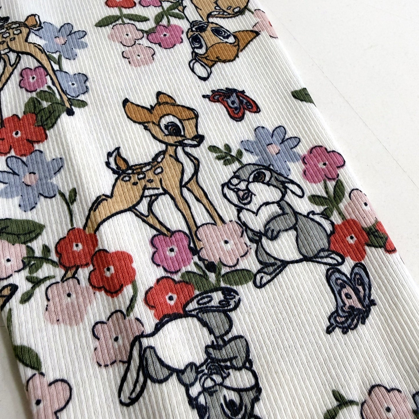 Disney Girls Floral Print Cotton Leggings Pants Bundle in Sizes 4 NEW