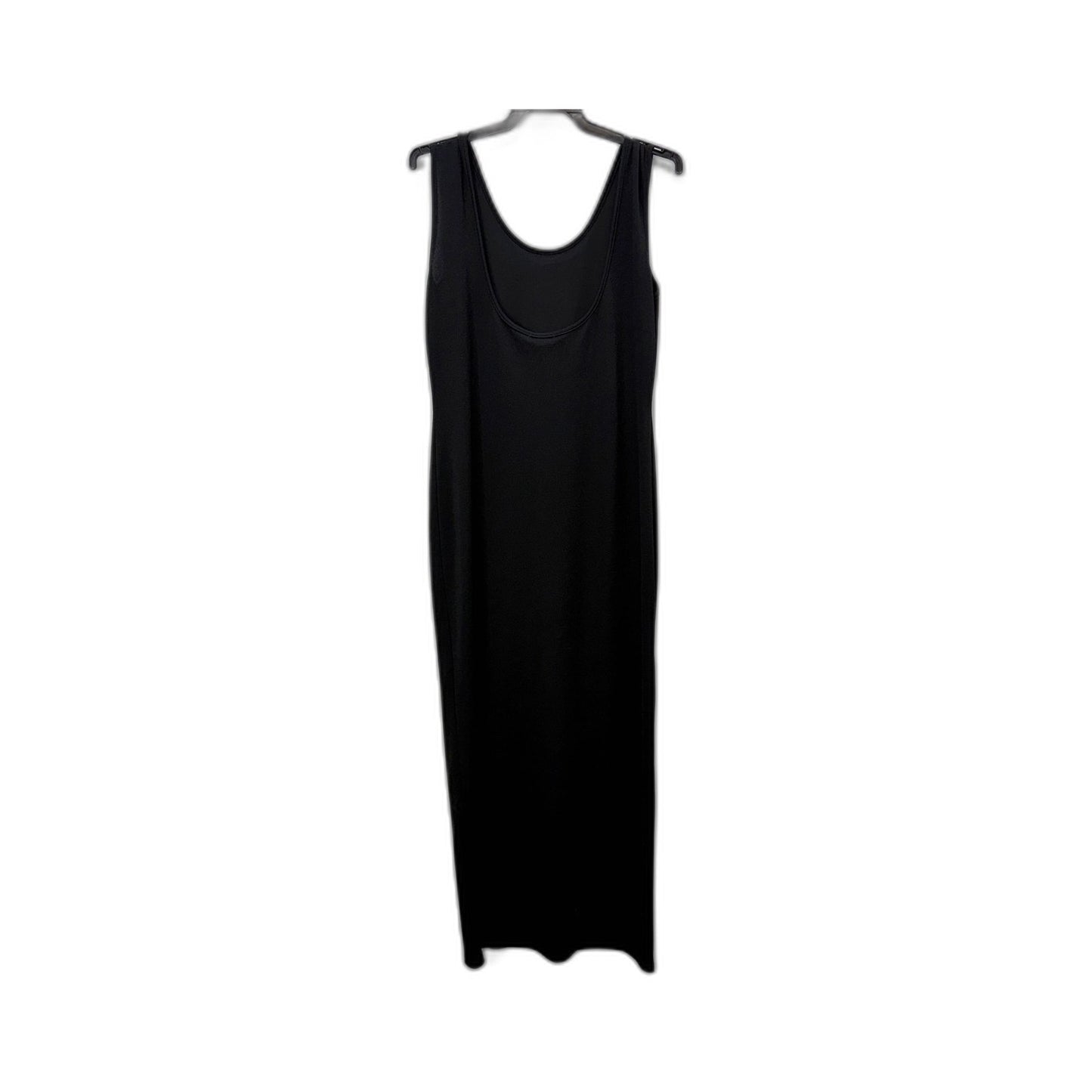 Boohoo Womens Sleeveless Pullover Dress Black Casual Cotton Blend Size 16
