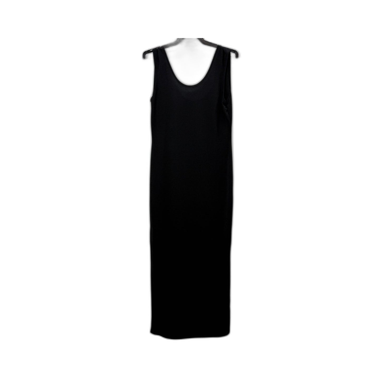 Boohoo Womens Sleeveless Pullover Dress Black Casual Cotton Blend Size 16