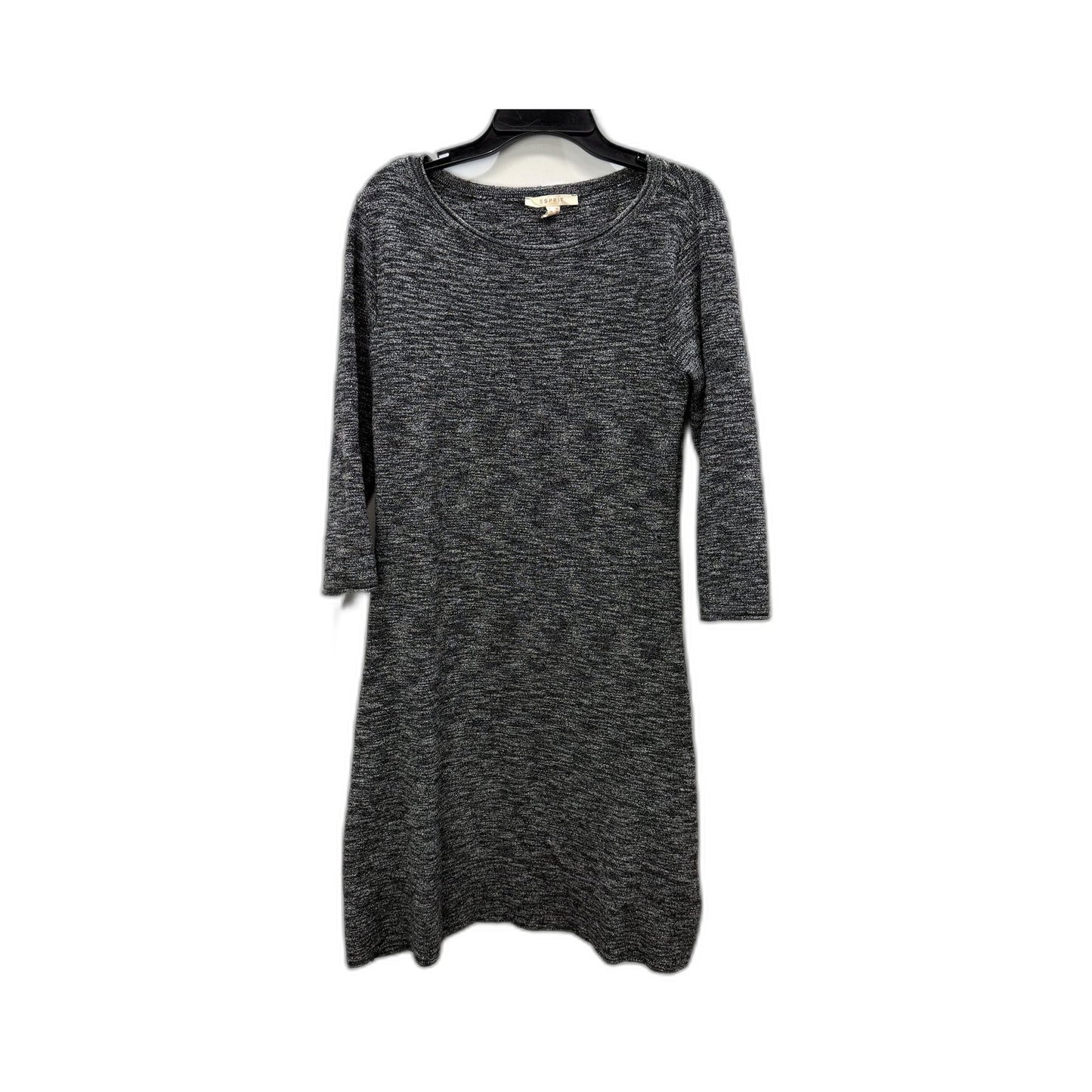 Esprit Womens Gray Knit Pullover Sweater Dress for XS Size