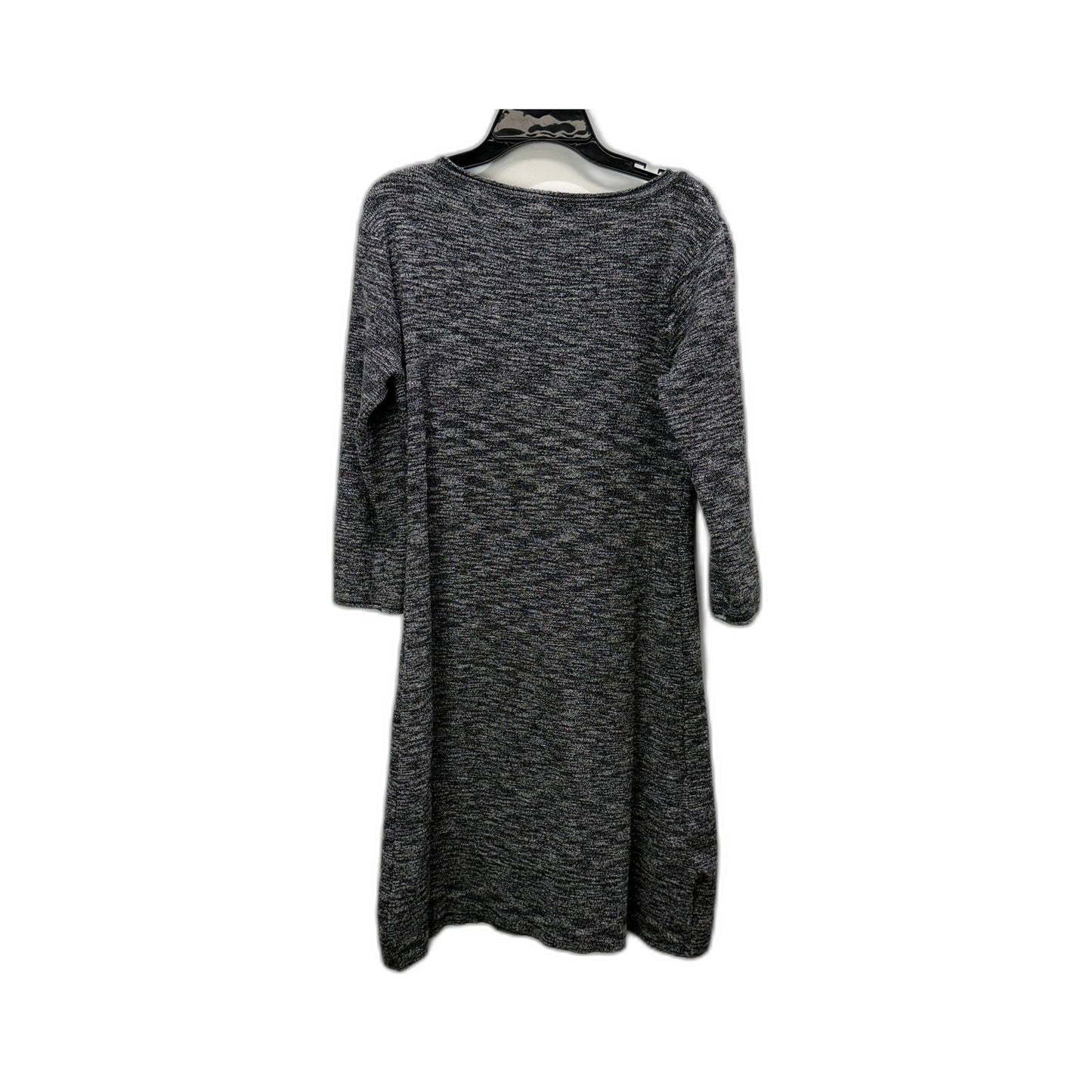 Esprit Womens Gray Knit Pullover Sweater Dress for XS Size
