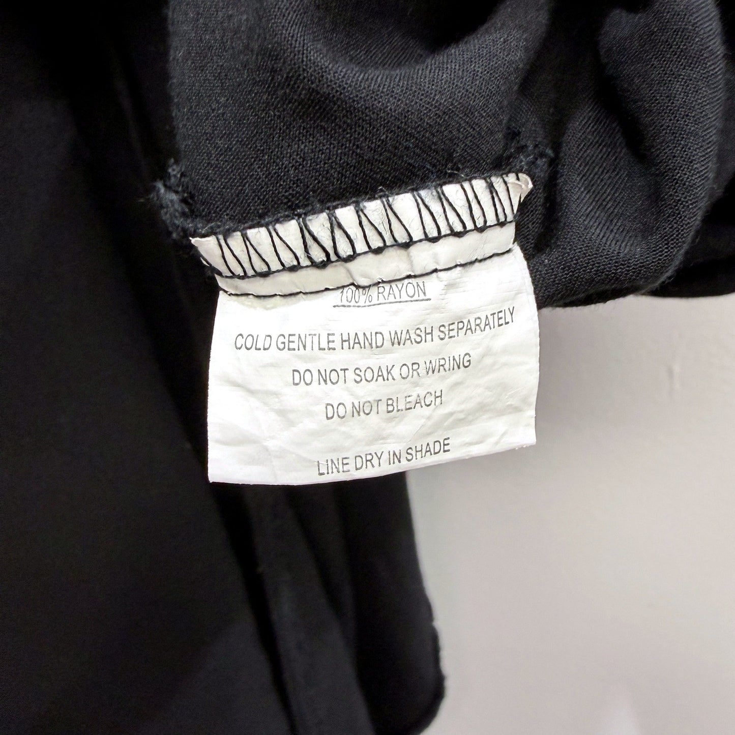 Indikah Womens Sleeveless A-Symetrical Black Dress, Size 14