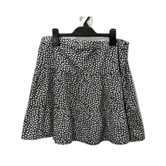 Nunui Womens Floral Mini Skirt Elastic Waist Casual Summer Cotton Multi Color