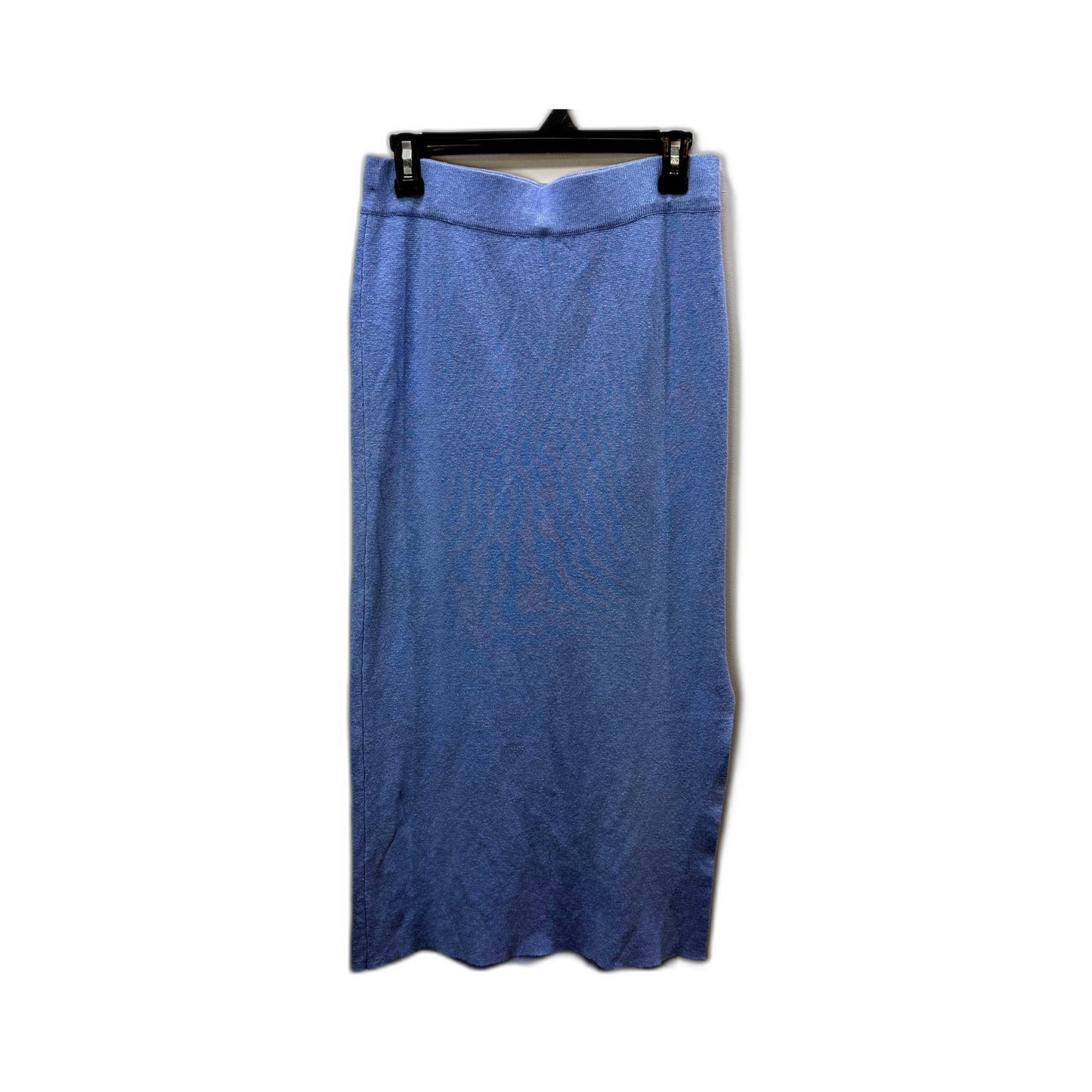 Seed Heritage Womens Blue Linen Viscose Pencil Midi Skirt, Size M